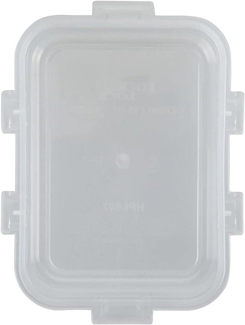 image:imageLOCK amp LOCK Easy Essentials Food Storage lidsAirtight containers BPA Free 14 Piece Tall Rectangle Clear24 Piece