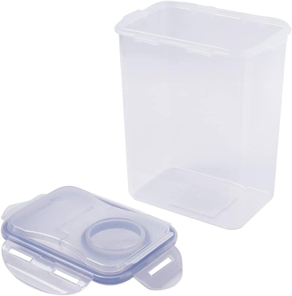 image:imageLOCK amp LOCK Easy Essentials Food Storage lidsAirtight containers BPA Free Round 5 oz for Sauces amp dips Clear761Cup