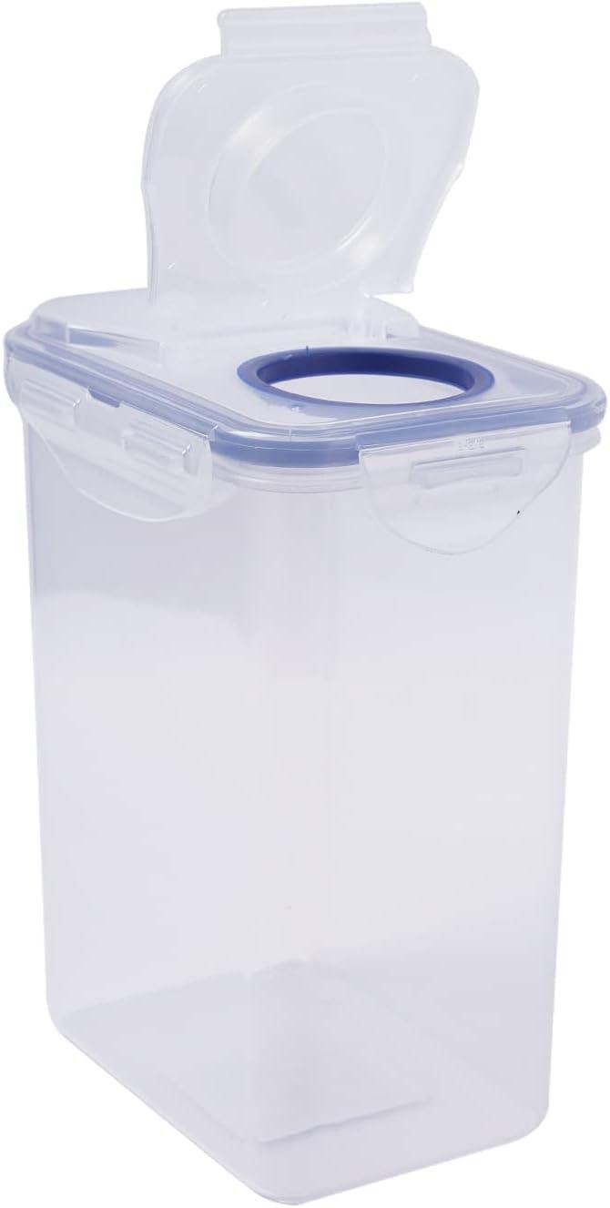 image:imageLOCK amp LOCK Easy Essentials Food Storage lidsAirtight containers BPA Free Round 5 oz for Sauces amp dips Clear761Cup