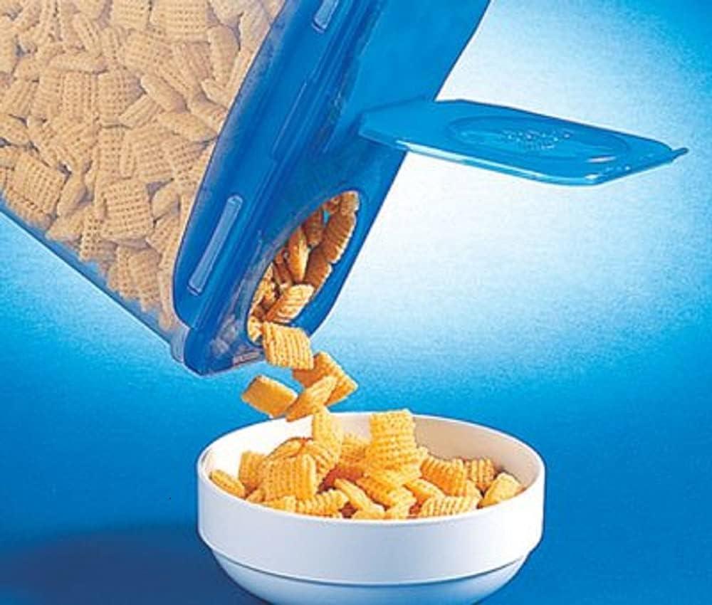 image:imageLOCK amp LOCK Easy Essentials Food lids fliptop Pantry StorageAirtight containers BPA Free top165 Cupfor Cereal Clear165 Cup Pack of 2