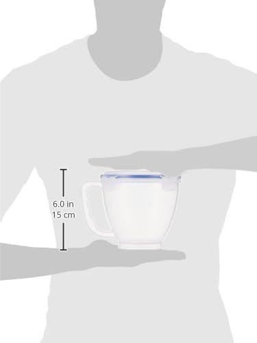 image:imageLOCK amp LOCK SPECIAL Measuring Bowl with Handle 3381oz 423cup 11 L Pack of 4