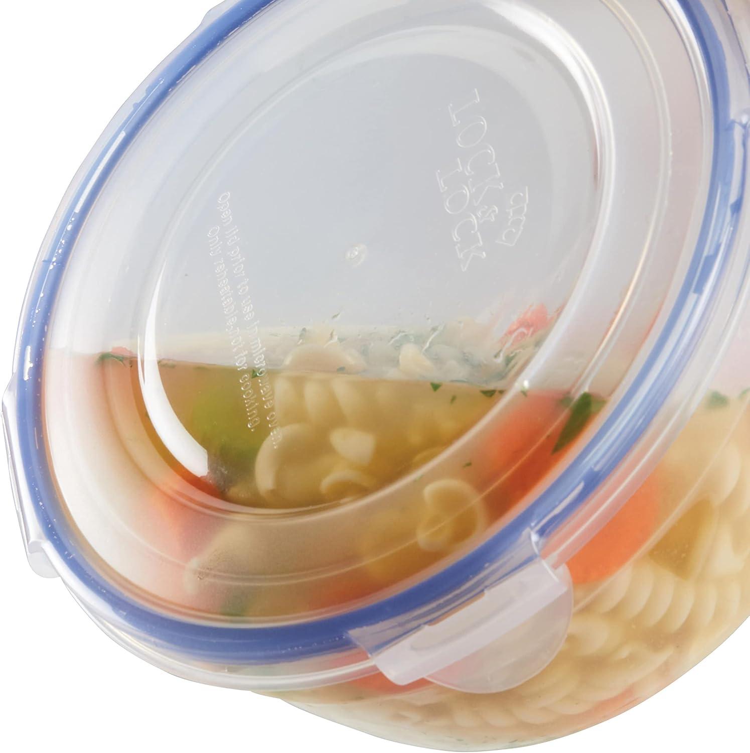 image:imageLock amp Lock Assorted Food Storage Container Set 6Piece6 Piece Bowl Set