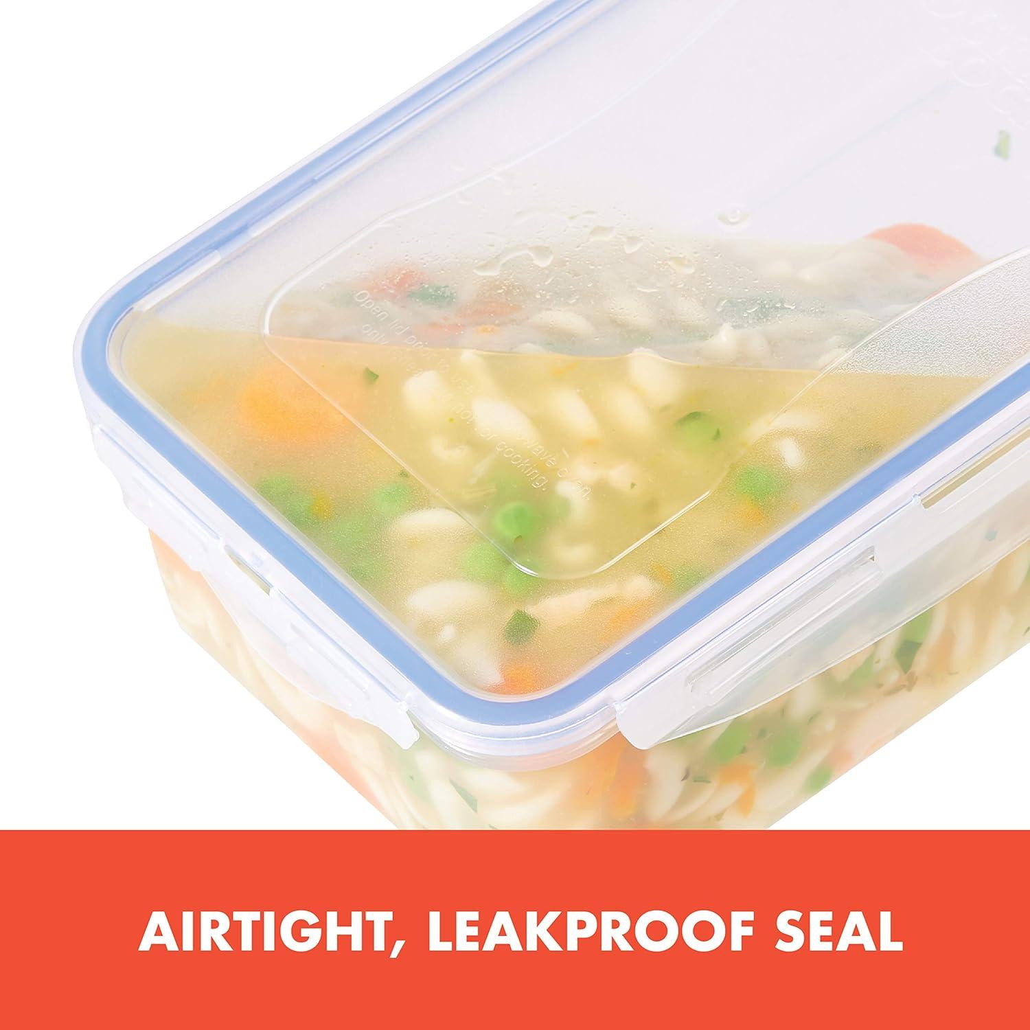 image:imageLocknLock Easy Essentials Food Storage lidsAirtight containers BPA Free Salad Bowl169 Cup Clear