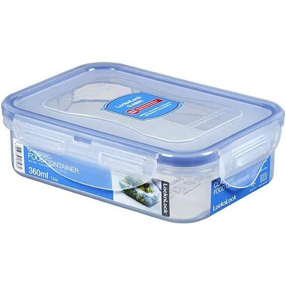image:imageLOCK amp LOCK Easy Essentials Food Storage lidsAirtight containers BPA Free Round 5 oz for Sauces amp dips Clear12 Ounce
