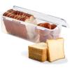 image:imageLocknLock Easy Essentials Food Storage lidsAirtight containers BPA Free Bread Box211 Cup Clear211 Cup Pack of 1