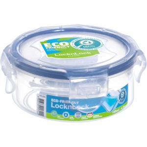 LOCK & LOCK Easy Essentials Food Storage lids/Airtight containers, BPA Free, Round – 5 oz – for Sauces & dips, Clear(5 Ounce)