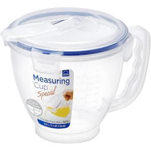 LOCK & LOCK SPECIAL Measuring Bowl with Handle 33.81-oz / 4.23-cup (1)(1 L (Pack of 1))