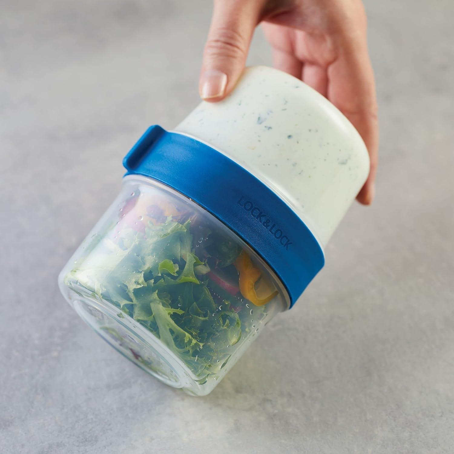 image:imageLOCK amp LOCK LocknLock Easy Essentials Twist Two Way Container Food Storage Bin BPAFreeDishwasher Safe 12Piece Set Clear12Piece Set Mixed Sizes Pack of 1