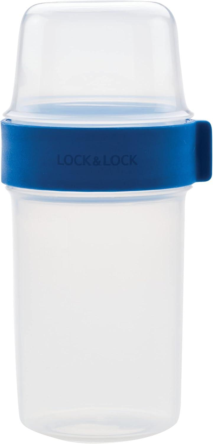 image:imageLOCK amp LOCK LocknLock Easy Essentials Twist Two Way Container Food Storage Bin BPAFreeDishwasher Safe 12Piece Set Clear12Piece Set Mixed Sizes Pack of 1