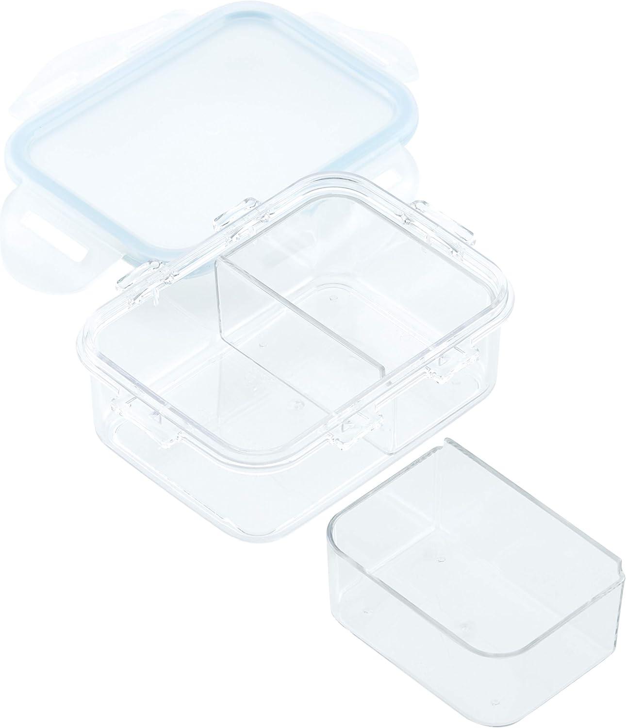 image:imageLOCK amp LOCK Purely Better Tritan ContainerRectangle Food Storage Bin 12 Ounce Clear12 Oz