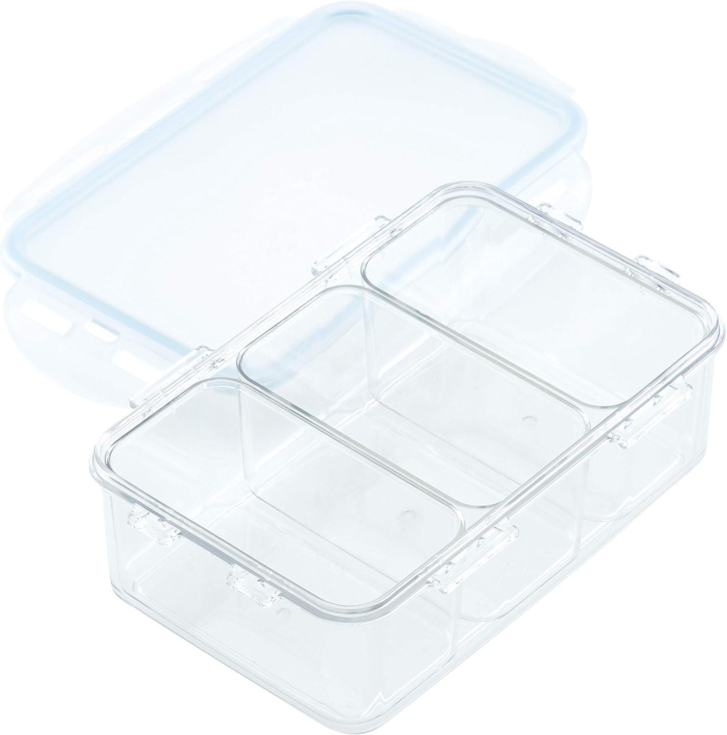 image:imageLOCK amp LOCK Purely Better Tritan ContainerRectangle Food Storage Bin 12 Ounce Clear34 Oz