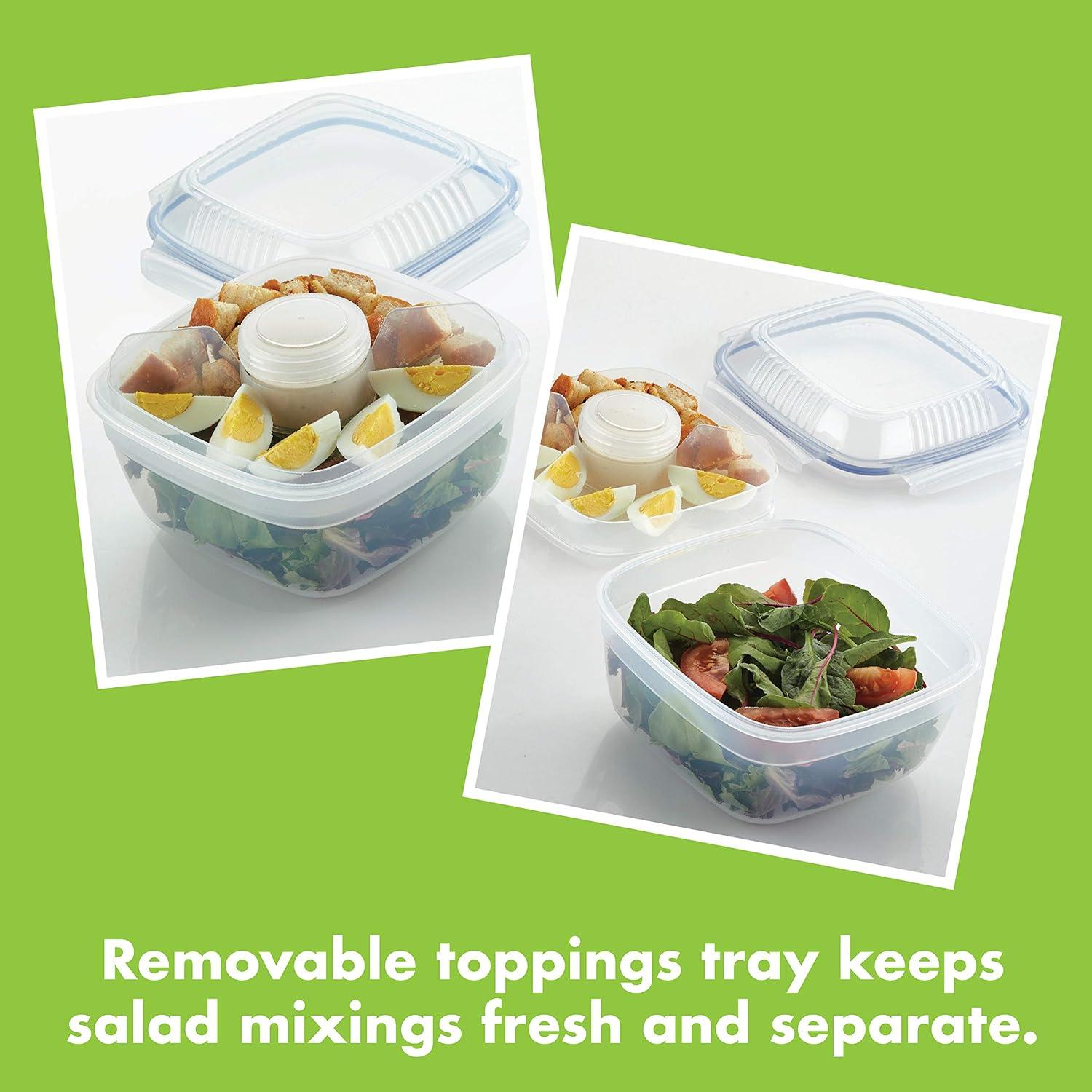 image:imageLocknLock Easy Essentials Food Storage Container SetFood Storage Bin Set 8 Piece Clear1 Count Pack of 2