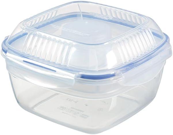 image:imageLocknLock Easy Essentials Food Storage Container SetFood Storage Bin Set 8 Piece Clear54 Oz