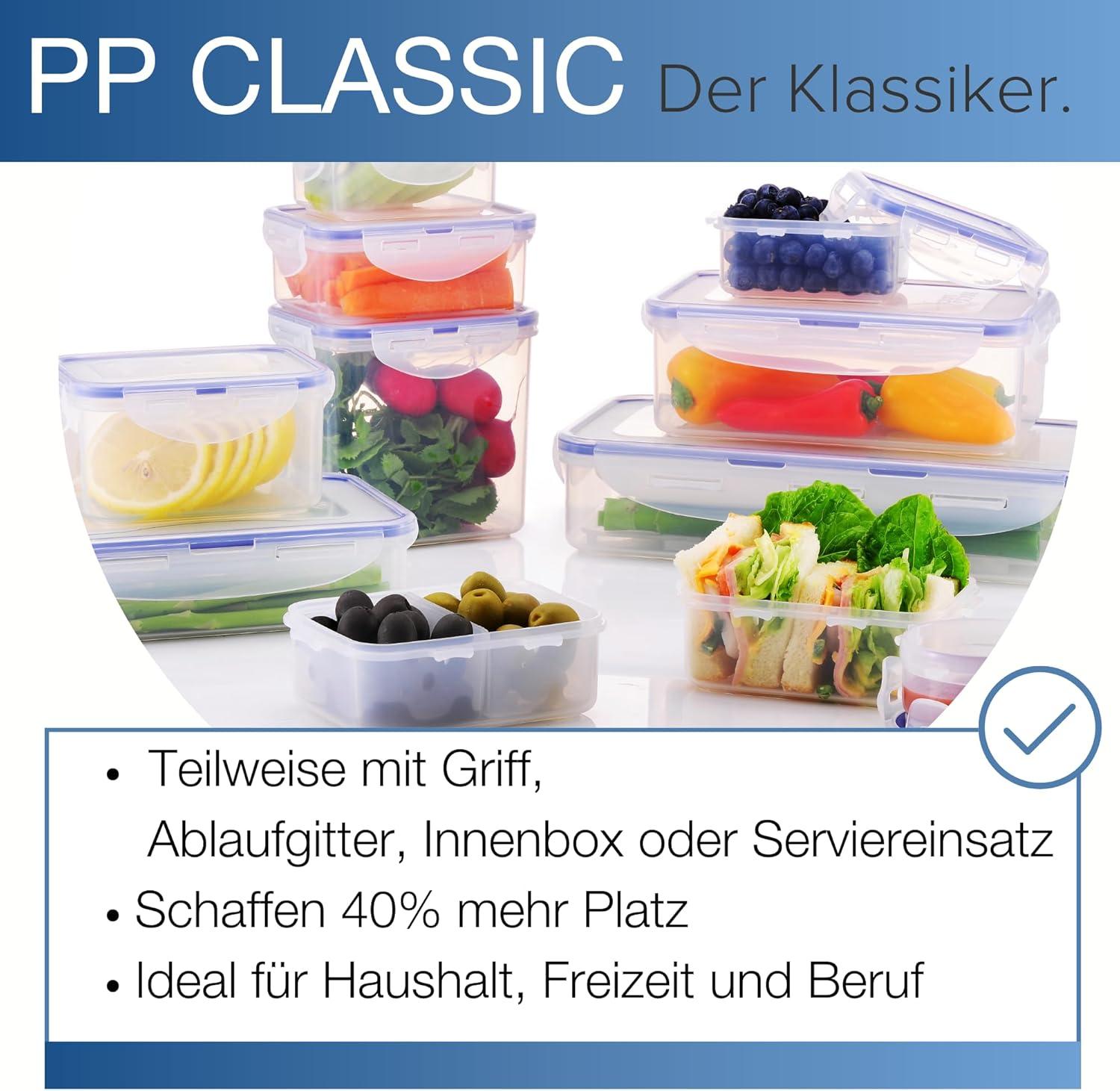 image:imageLocknLock Easy Essentials Pantry Rectangular Food Storage Container 55 Cup Clear1 Count Pack of 3