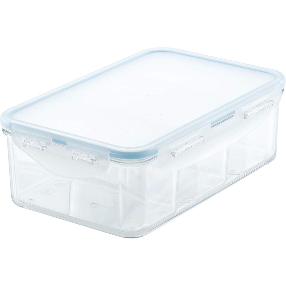 image:imageLOCK amp LOCK Purely Better Tritan ContainerRectangle Food Storage Bin 12 Ounce Clear34 Oz