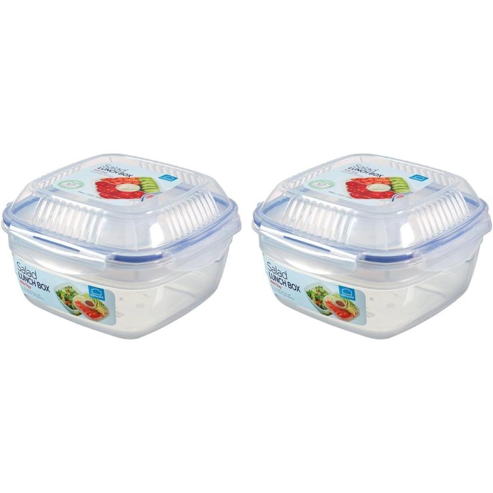 image:imageLocknLock Easy Essentials Food Storage Container SetFood Storage Bin Set 8 Piece Clear1 Count Pack of 2