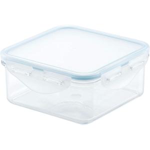 LOCK & LOCK Purely Better Tritan Container/Rectangle Food Storage Bin, 37 Ounce, Clear(Square)