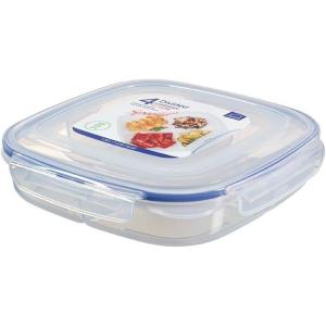 LocknLock Easy Essentials Food Storage Container Set/Food Storage Bin Set – 8 Piece, Clear(1 35 L)