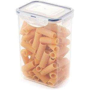LocknLock Easy Essentials Pantry Rectangular Food Storage Container, 5.5 Cup – Clear(1 Count (Pack of 1))