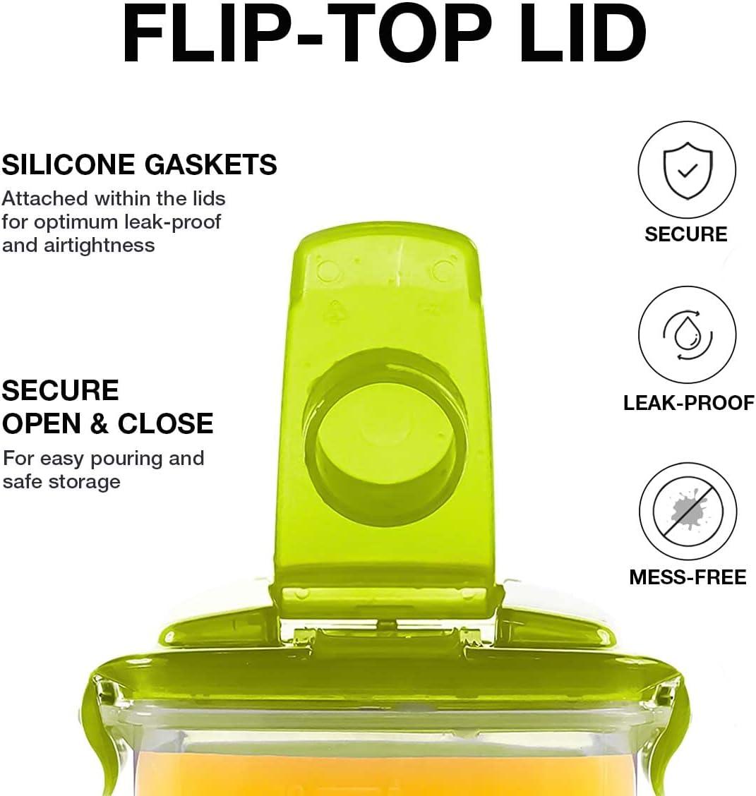 image:imageLocknLock Aqua Fridge Door Water Jug with Handle BPA Free Plastic Pitcher with Flip Top Lid Perfect for Making Teas and Juices 2 Quarts IvoryGreen