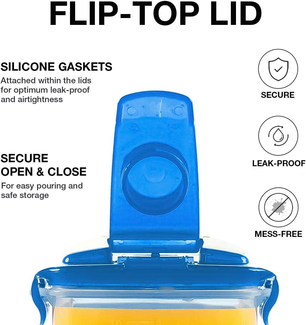 image:imageLocknLock Aqua Fridge Door Water Jug with Handle BPA Free Plastic Pitcher with Flip Top Lid Perfect for Making Teas and Juices 2 Quarts IvoryTransparent