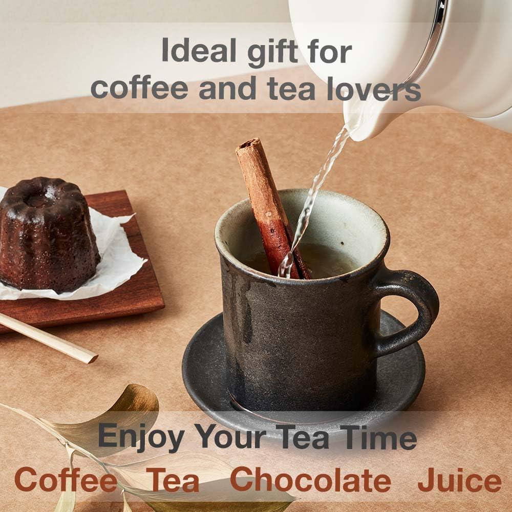 image:imageLocknLock Leisurely Vacuum Pot Ivory 68oz Coffee Carafe amp Tea Pot BPAFree Double Wall Stainless Steel Vacuum Insulated Coffee Carafe for Keeping Hot amp Cold Beverage