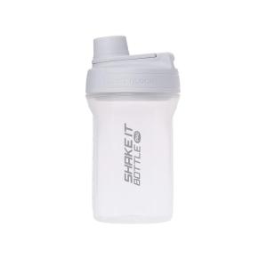 LocknLock HAP943LGRY Shake It Bottle Pro, Protein Shaker Cup for Shakes, Mixes, Pre Workout, Gym, Fitness, Sports, Travel, BPA-Free Plastic, Leakproof, Portable, with Lid and Handle, 22 oz, Off White(Off White)